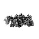 Screw Back Spike Stud Rivets - Gunmetal (Pack of 50)